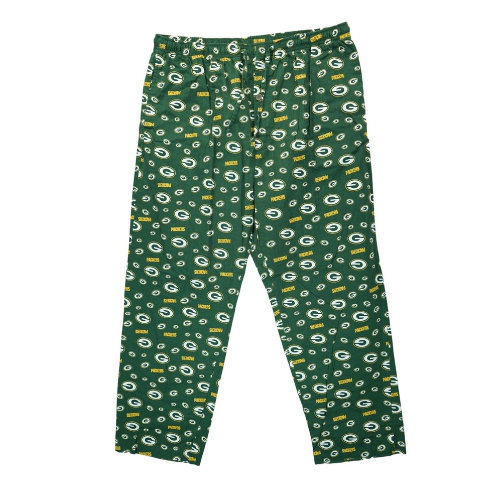 NFL Green‎ Bay Packers Pants Men's XL Green High Rise